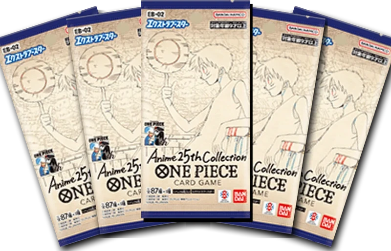 Pack 5 sobres EB-02 Anime 25th Collection