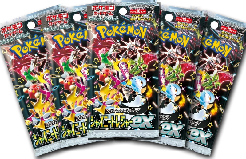 Pack 5 sobres Shiny Treasure ex